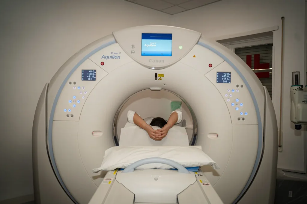 Diagnostica per Immagini. Gantry TAC e lettino.